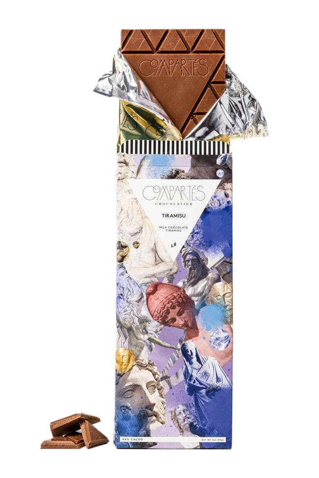 Compartés Tiramisu Milk Chocolate Bar