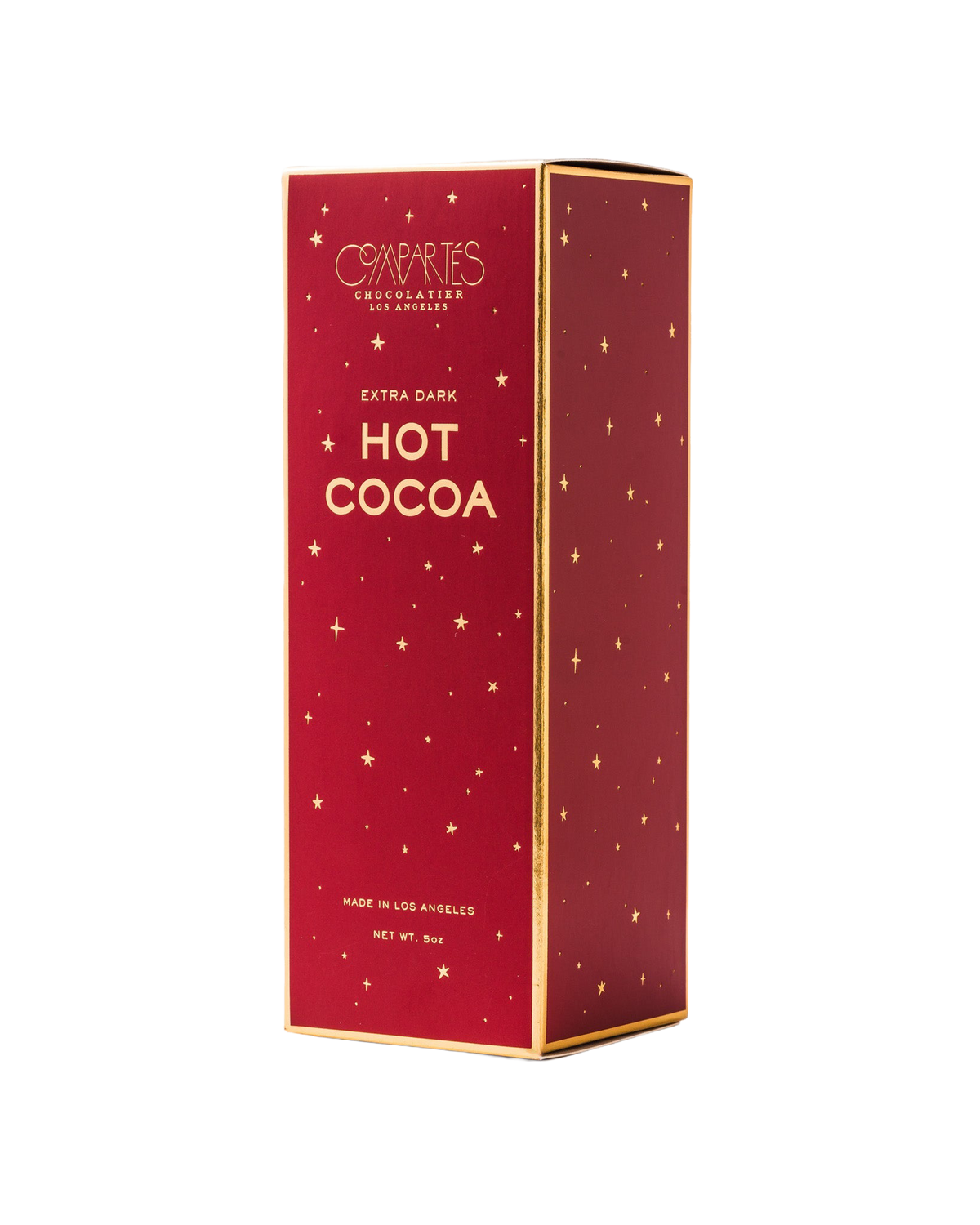 Compartés extra dark hot cocoa mix gift box front