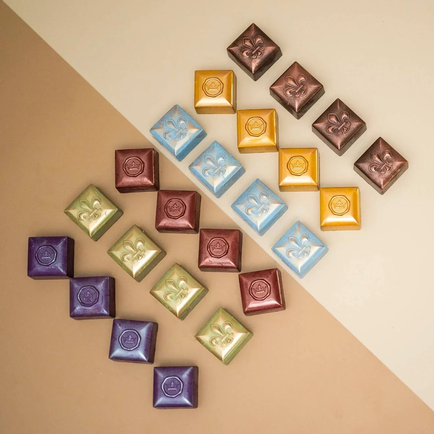 Ghyslain Collection de Caramel 4-Piece Chocolate Box alternate product view 1