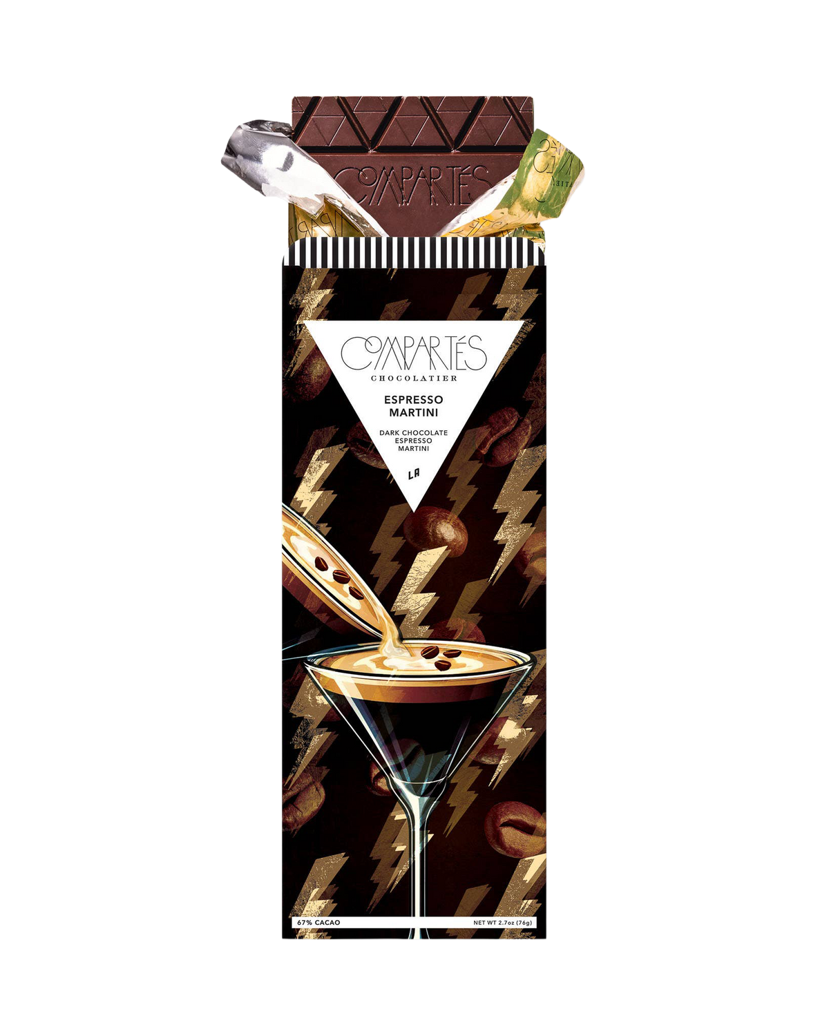 Compartés Espresso Martini Dark Chocolate Bar