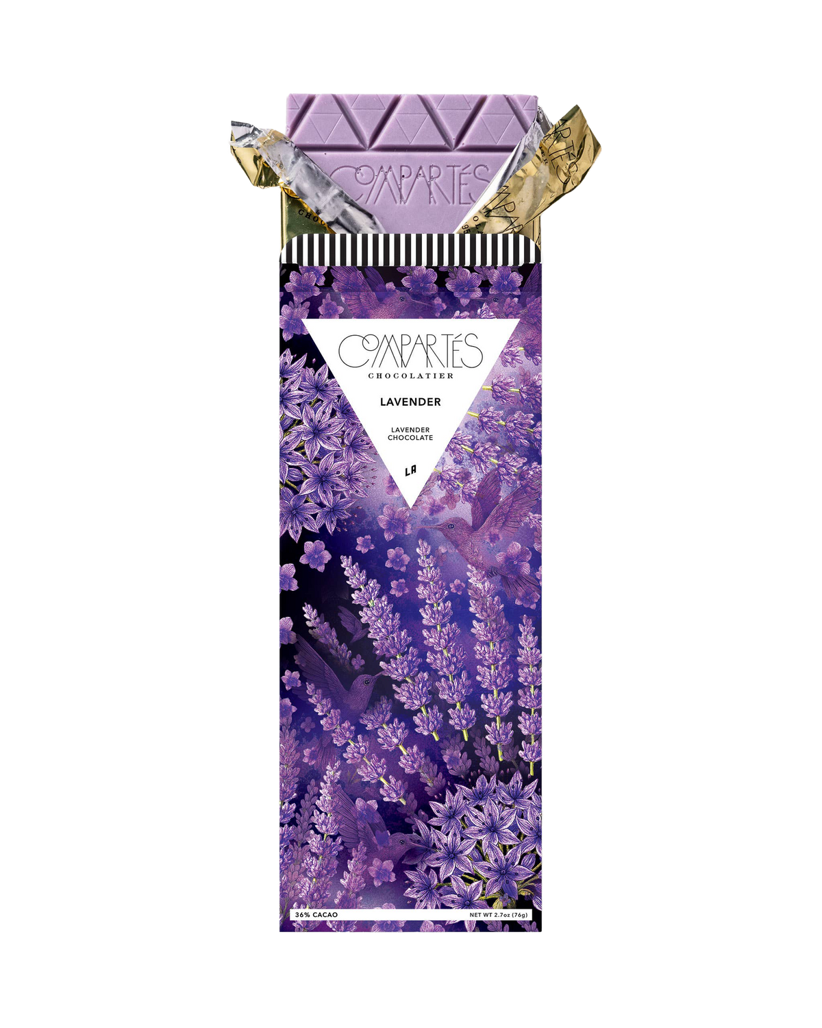 Compartés Lavender Chocolate Bar