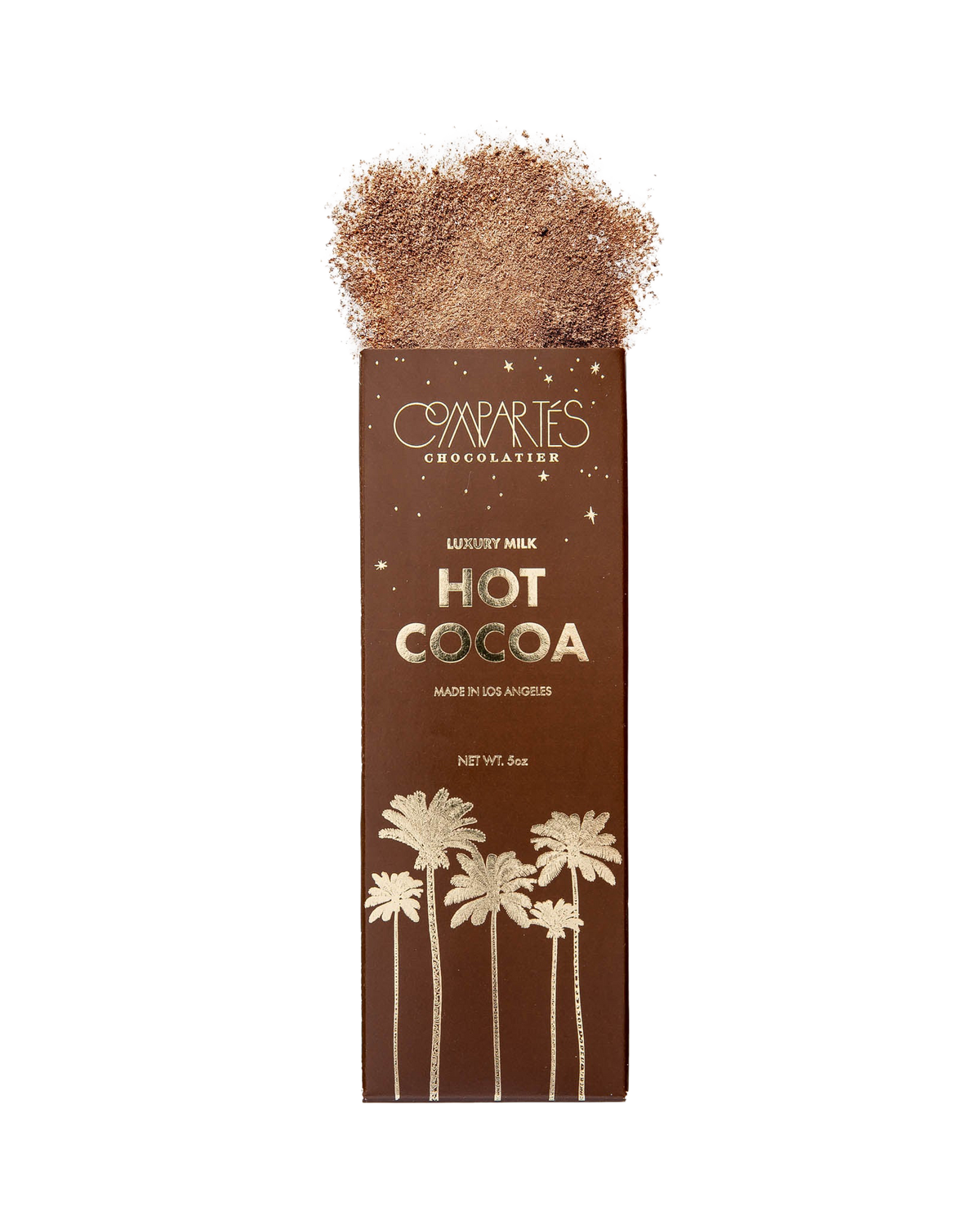 Compartés milk hot cocoa mix packaging