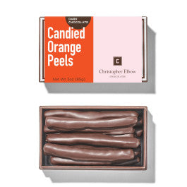 Christopher Elbow dark chocolate candied orange peels
