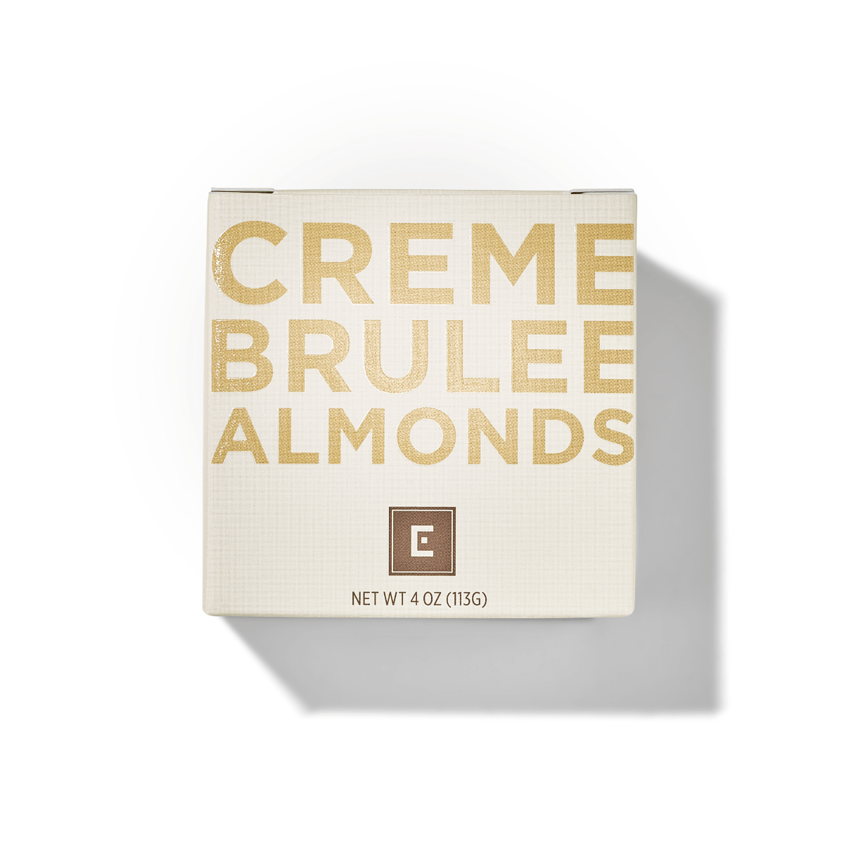Christopher Elbow creme brulee almonds box front