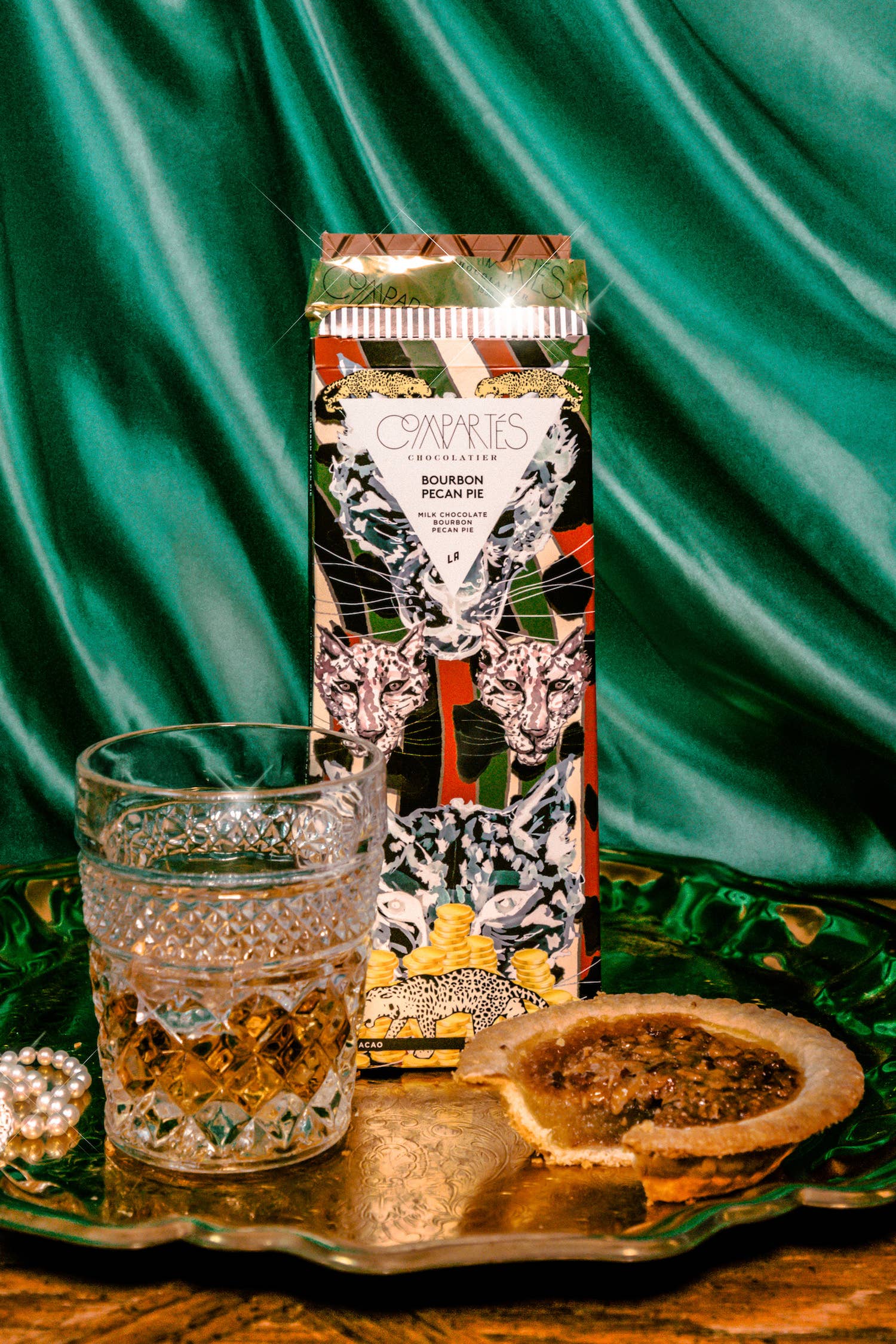 Compartés Bourbon Pecan Pie Chocolate Bar