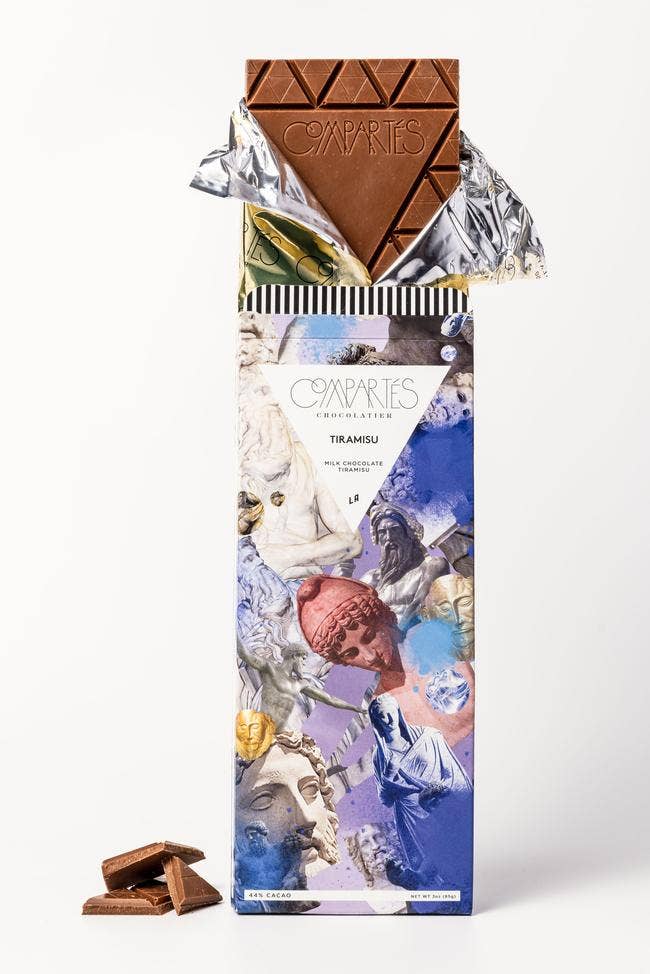 Compartés Tiramisu Milk Chocolate Bar
