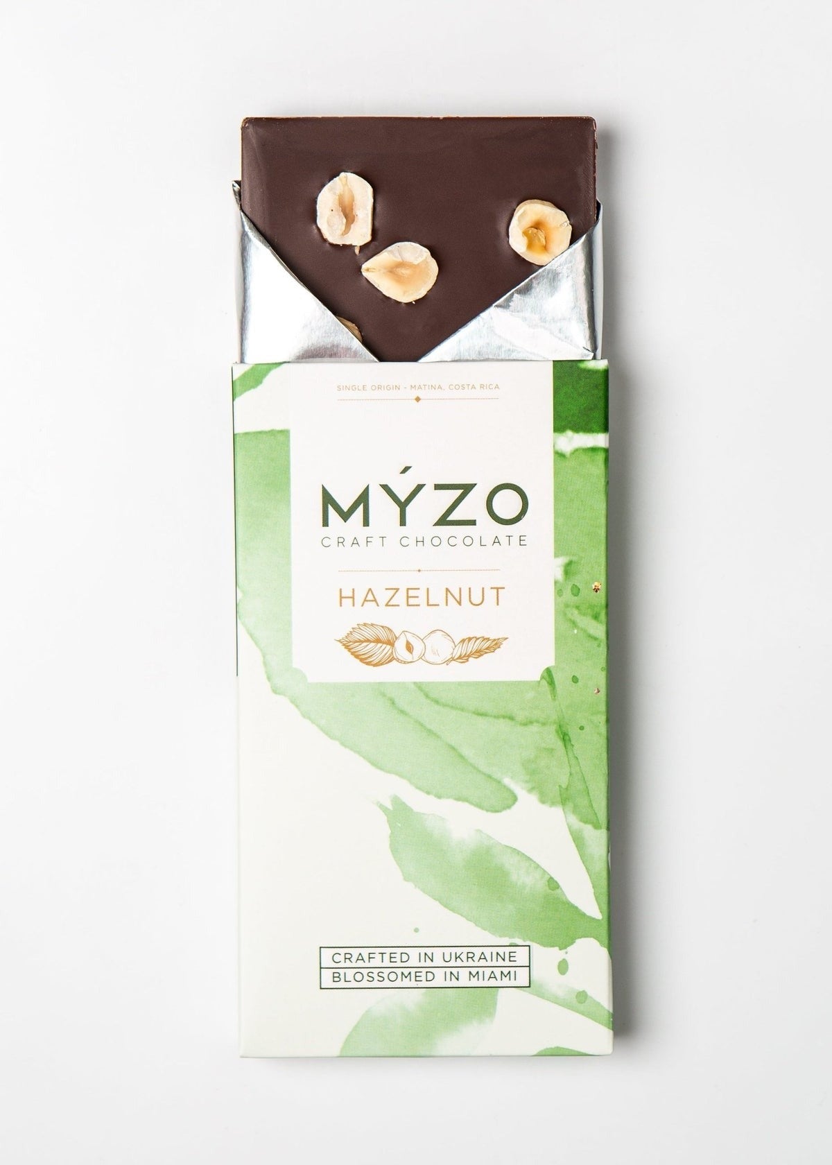 Hazelnut Dark Choco Bar Myzo