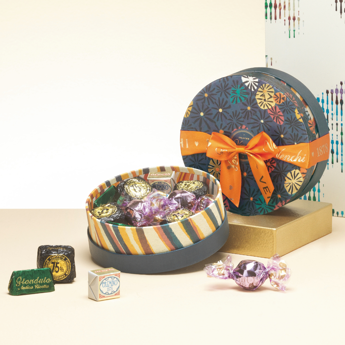Venchi Murrine round chocolate gift box