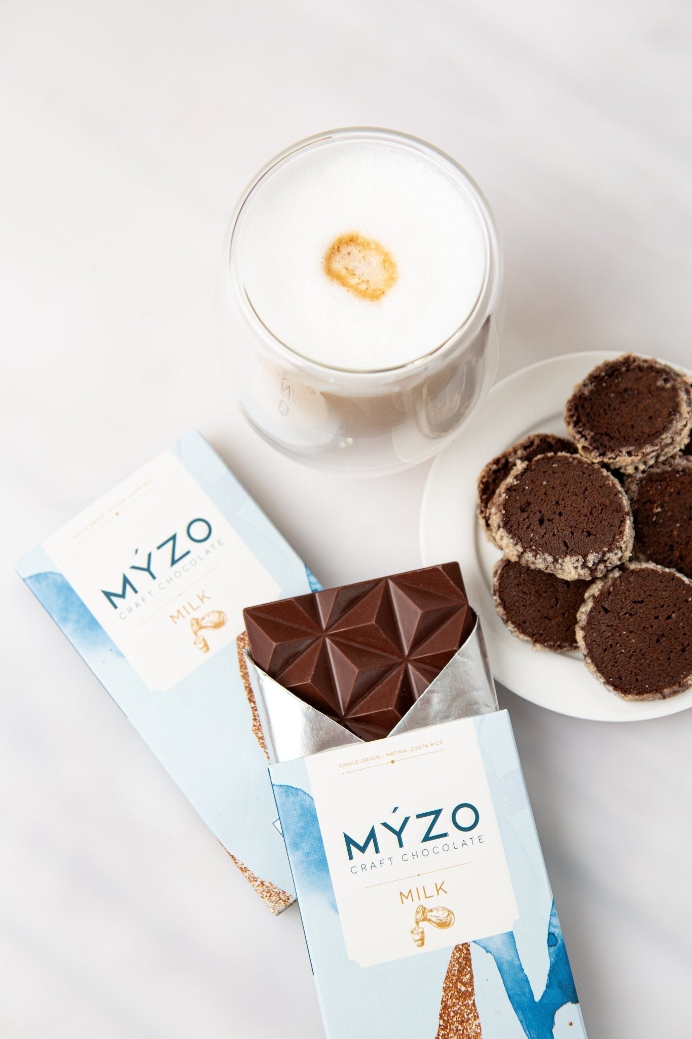 MYZO 48% Milk Chocolate Bar alternate product view 2