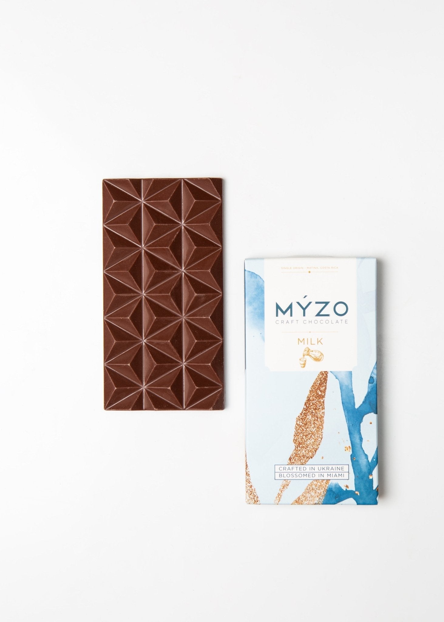 MYZO 48% Milk Chocolate Bar alternate product view 3