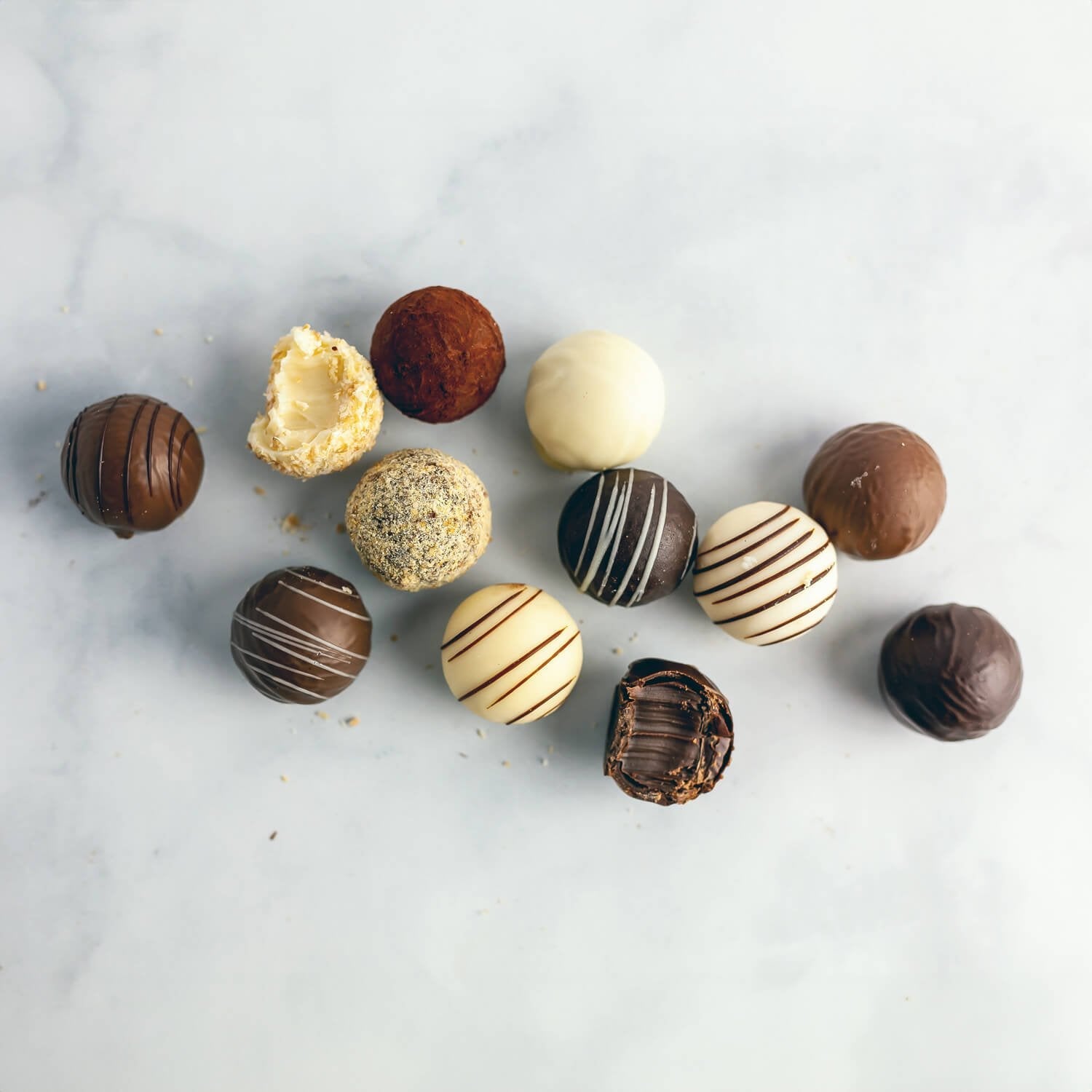 Ghyslain Truffle Harmonie Assorted Chocolate Truffles alternate product view 4