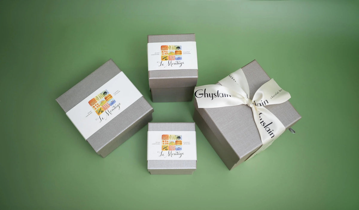 Ghyslain Le Montage silver presentoir boxes