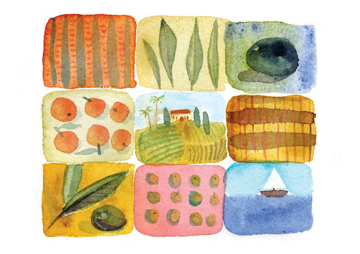 Ghyslain Le Montage chocolate collection watercolor
