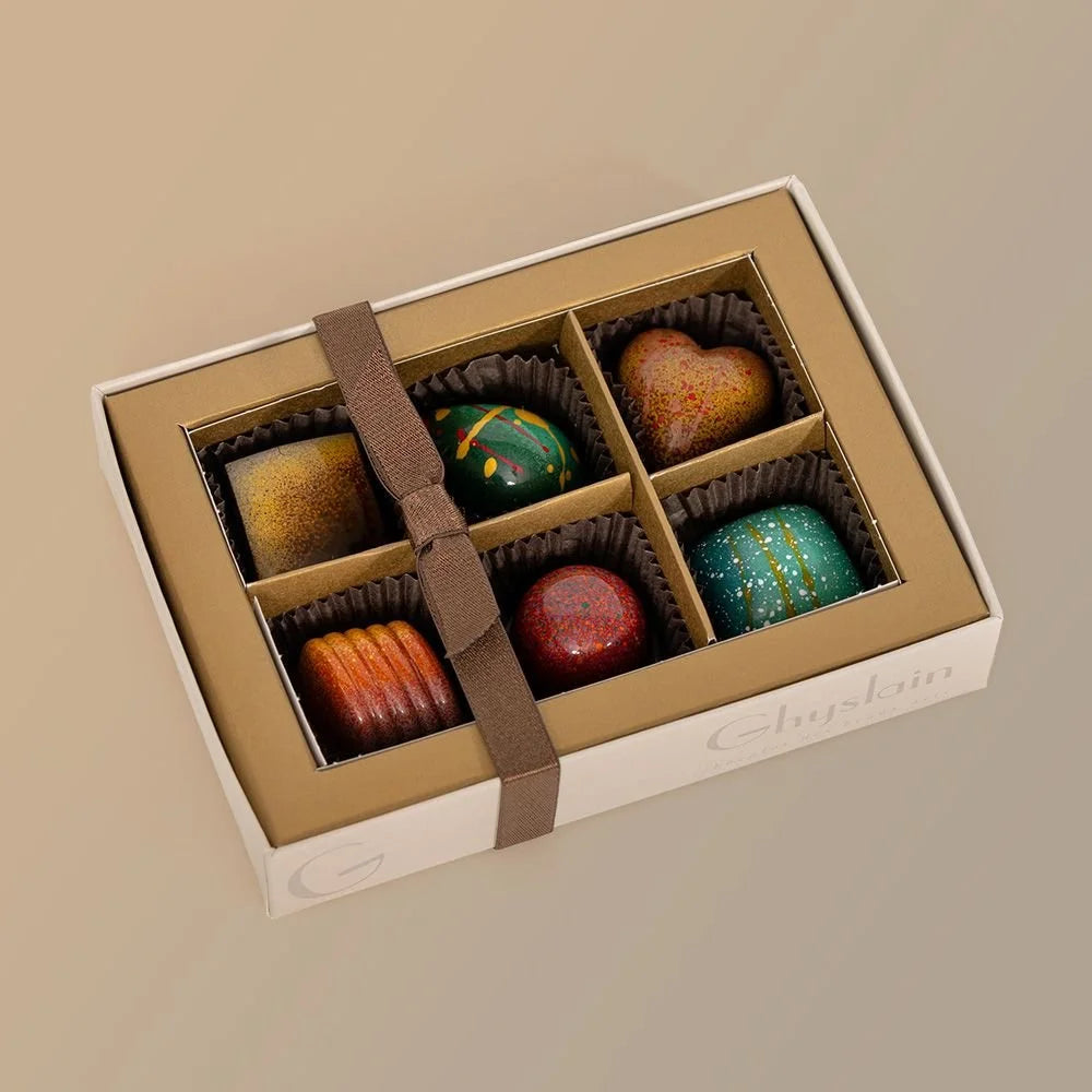 Ghyslain six-piece fall chocolate window box
