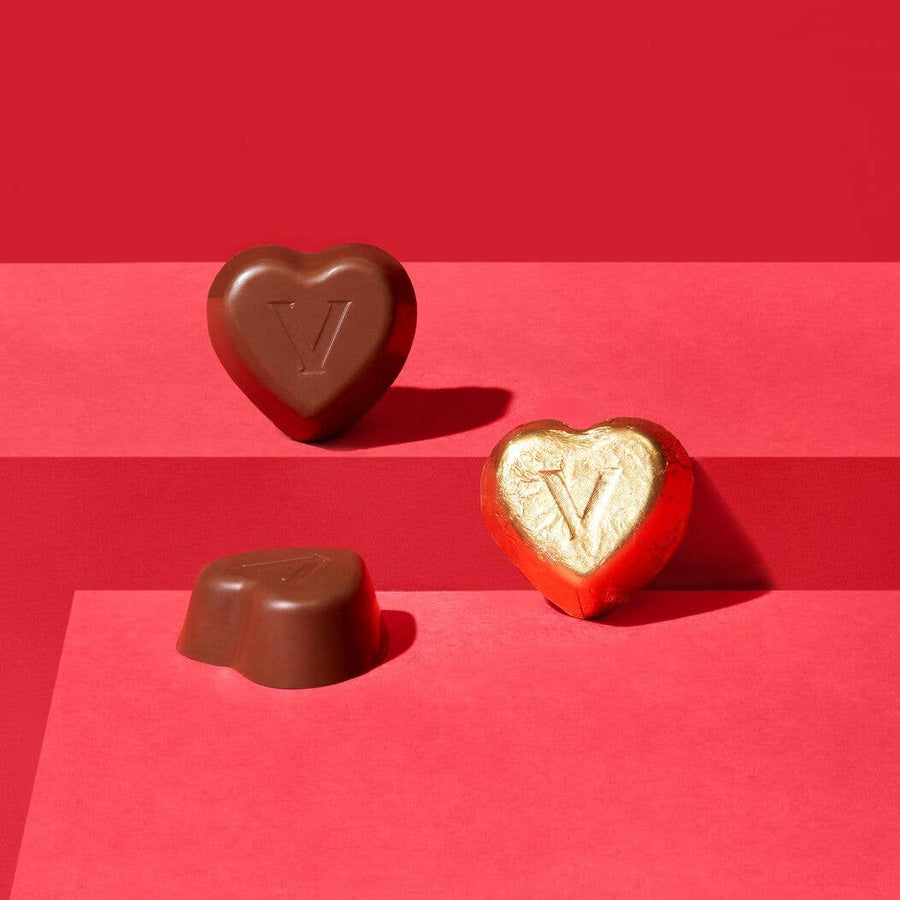 Heart-Shaped Milk Chocolate